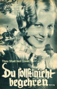 Thou Shalt Not Covet (banned by the Allies-mostly Jewish ICD)