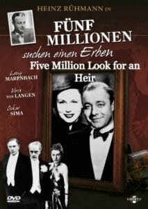 Five Millions Seek an Heir (digital quality, banned by the Allies-mostly Jewish ICD)