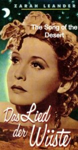 The Song of the Desert (digital quality, banned by the Allies — mostly Jewish ICD)