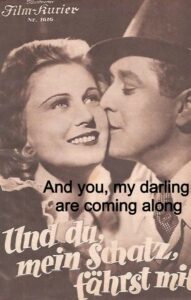And you, my darling, are coming along (digital quality)
