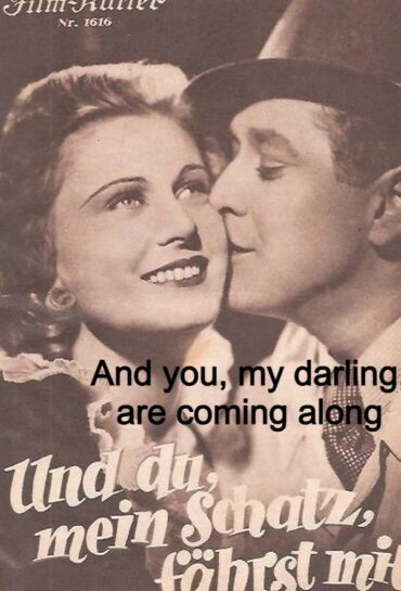 And you, my darling, are coming along