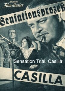Sensational Trial: Casilla (digital quality, banned by the Allies-mostly Jewish ICD)