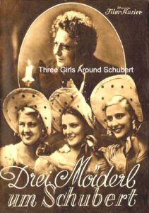 Three Girls Around Schubert (banned by the Allies-mostly Jewish ICD)