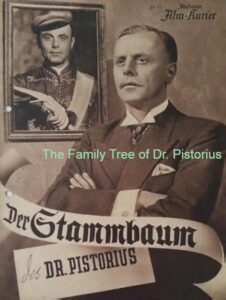 The Family Tree of Dr. Pistorius (banned by the Allies-mostly Jewish ICD)