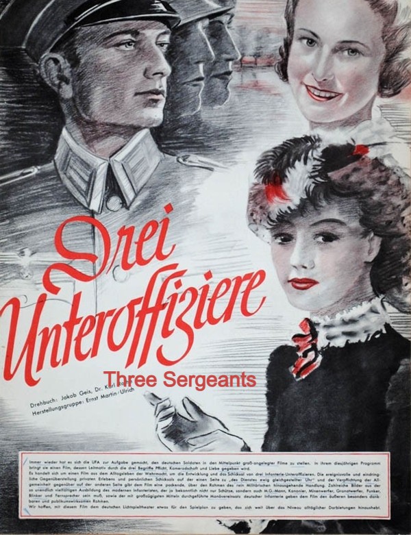 Three Sergeants (forbidden by Allied military censorship)