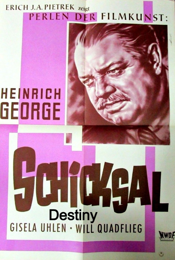 Destiny  (forbidden by Allied military censorship)