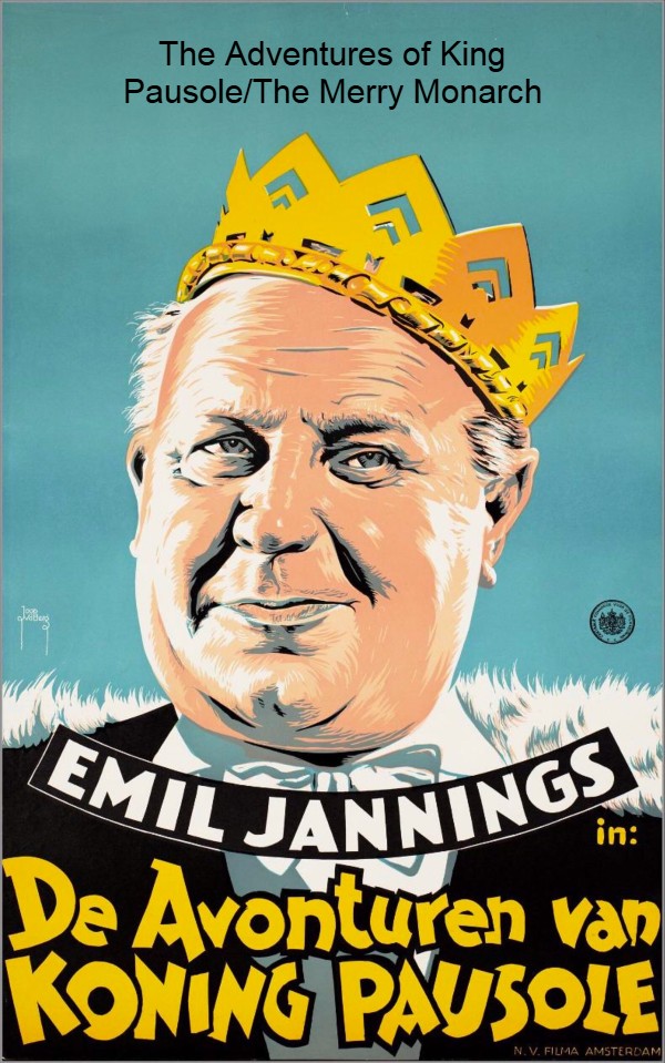 The Adventures of King Pausole / The Merry Monarch