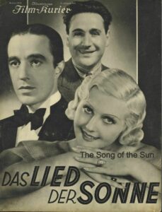 The Song of the Sun (includes song lyrics)