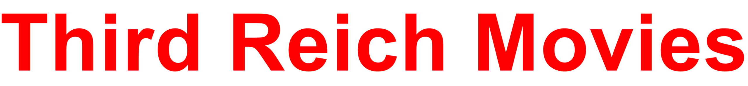 Third Reich Movies