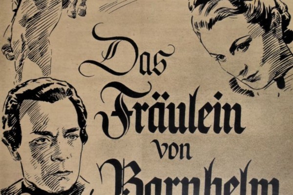 The Young Lady of Barnhelm (banned by the Allies – mostly Jewish ICD)